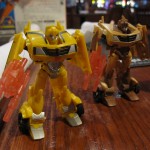 Bumblebee and Copperhead at Dave & Busters