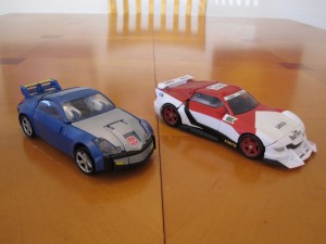 Blue Bluestreak and Marlboor - Sports Car modes