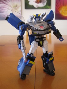 Blue Bluestreak - Robot mode