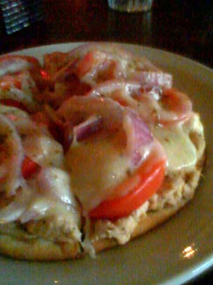 Tuna Melt Pizza from Pita Jungle