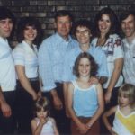 The Cole family poses together at a family reunion in 1981. (6/1981)