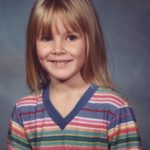Jessica's kindergarten photo. (9/1982)