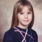 Jessica's Third Grade School Photo. (9/1985)