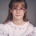 Jessica's fourth grade photo. (9/1986)