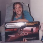 Jessica gets the best gift ever for Christmas, a Ninetendo system!!! (12/25/1987)