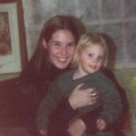 Ashley gets a big hug from her Aunt Jessica. (12/27/1995)