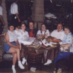 Jessica celebrates her 21st birthday with her mom Diane and the Green family at Planet Hollywood in Phoenix. (9/2/1998)