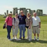 The Green Family enjoys the views at Stonehenge in England. (7/16/2006)