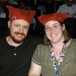 Andrew and Jessica wear pirate scarfs on a Disney Cruise to the Carribean. (3/2008)