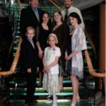 The Schaars and Greens pose before Formal Night on Royal Caribbean's Serenade of the Seas during an Alaskan cruise. (6/8/2008)