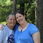 Jessica poses with her mother Diane at Dow Gardens. (8/10/2014)