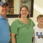 Jessica poses with her dad Doug and brother Noah. (6/12/2016)