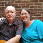 Jessica poses with her father-in-law Jerry during a dinner in Canada. (8/23/2016)