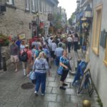 Jessica looks back during a tour of Quebec City in Canada. (8/26/2016)